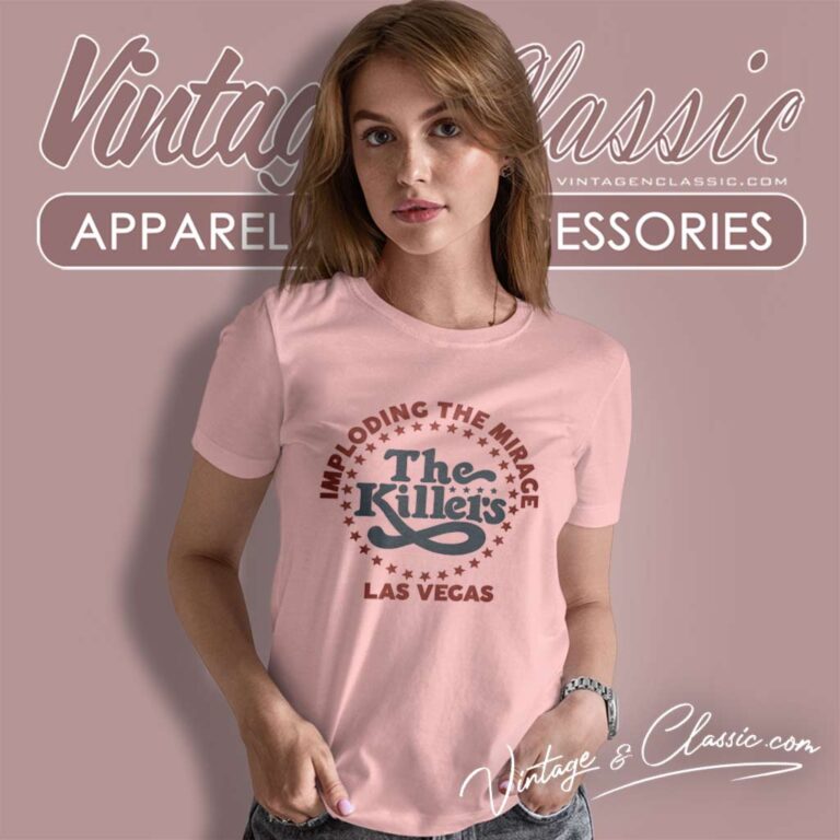 The Killers Itm Star Logo Women TShirt The Killers Itm Star Logo Women TShirt