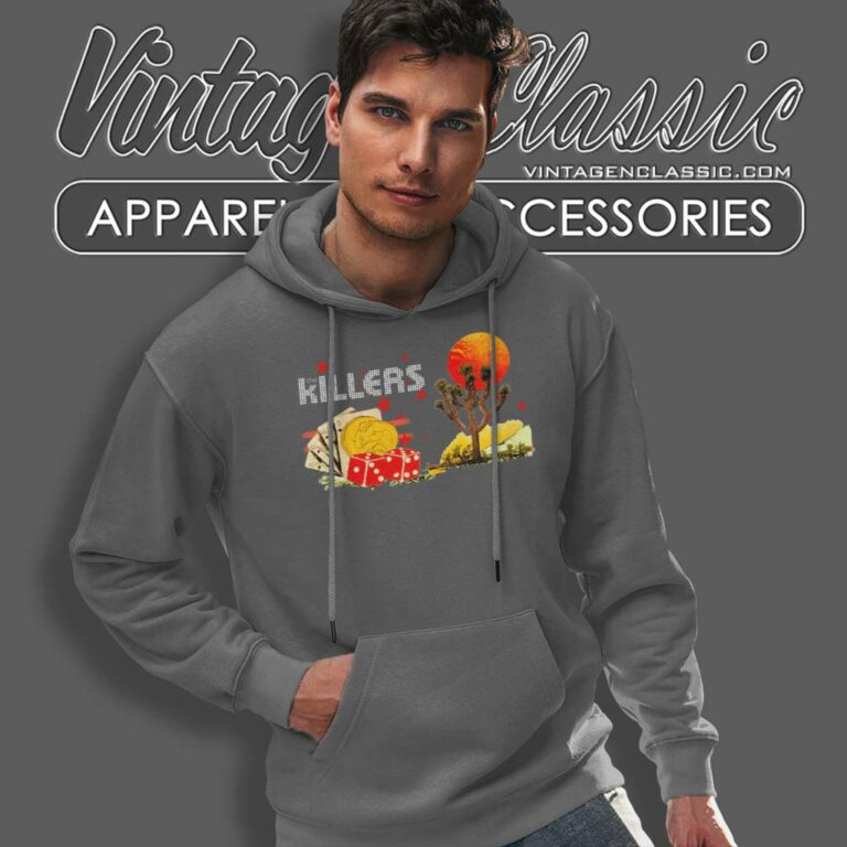 The Killers Joshua Tree Desert Natural Hoodie The Killers Joshua Tree Desert Natural Hoodie