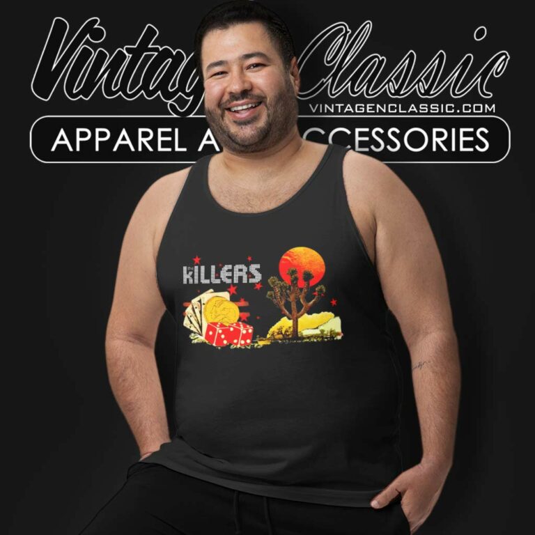 The Killers Joshua Tree Desert Natural Tank Top Racerback The Killers Joshua Tree Desert Natural Tank Top Racerback