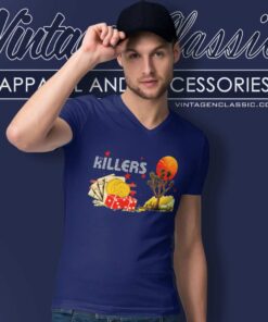 The Killers Joshua Tree Desert Natural V Neck TShirt