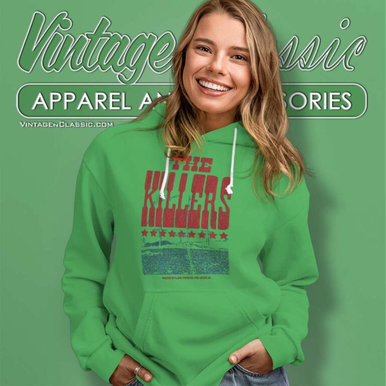 The Killers Made In Las Vegas Hoodie The Killers Made In Las Vegas Hoodie