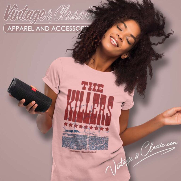The Killers Made In Las Vegas Women TShirt The Killers Made In Las Vegas Women TShirt