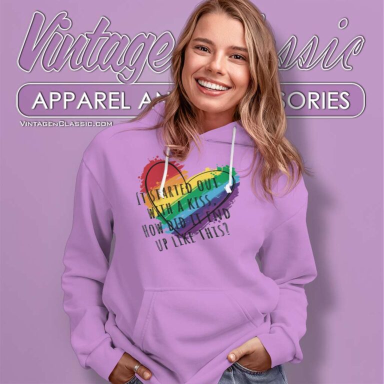 The Killers Mr Brightside Colorful Heart Hoodie The Killers Mr Brightside Colorful Heart Hoodie