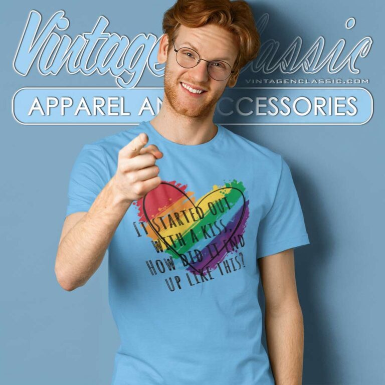 The Killers Mr Brightside Colorful Heart T Shirt The Killers Mr Brightside Colorful Heart T Shirt