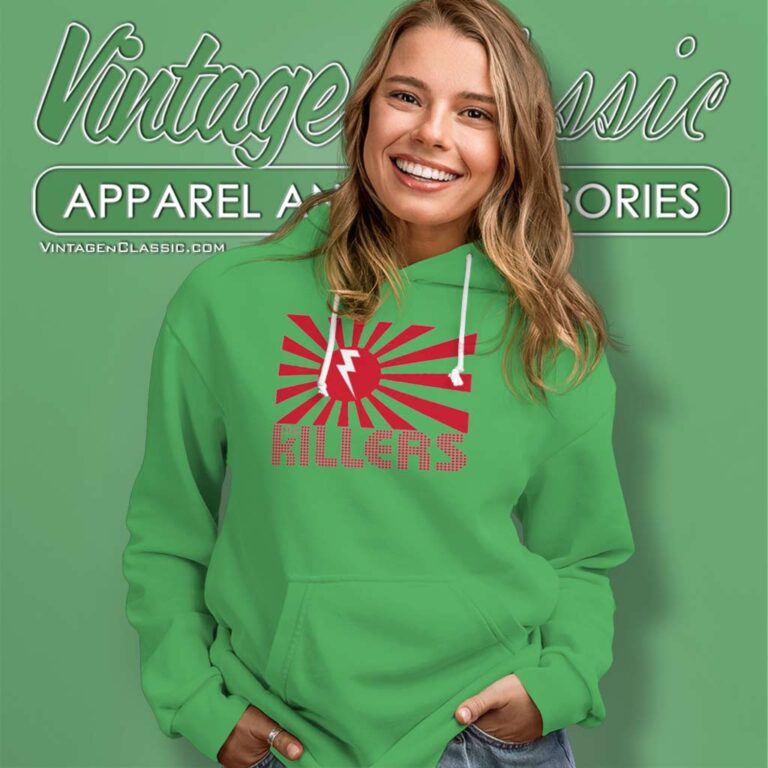 The Killers Official Rising Sun Premium Hoodie The Killers Official Rising Sun Premium Hoodie