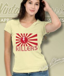The Killers Official Rising Sun Premium Shirt 6 The Killers Official Rising Sun Premium V Neck TShirt