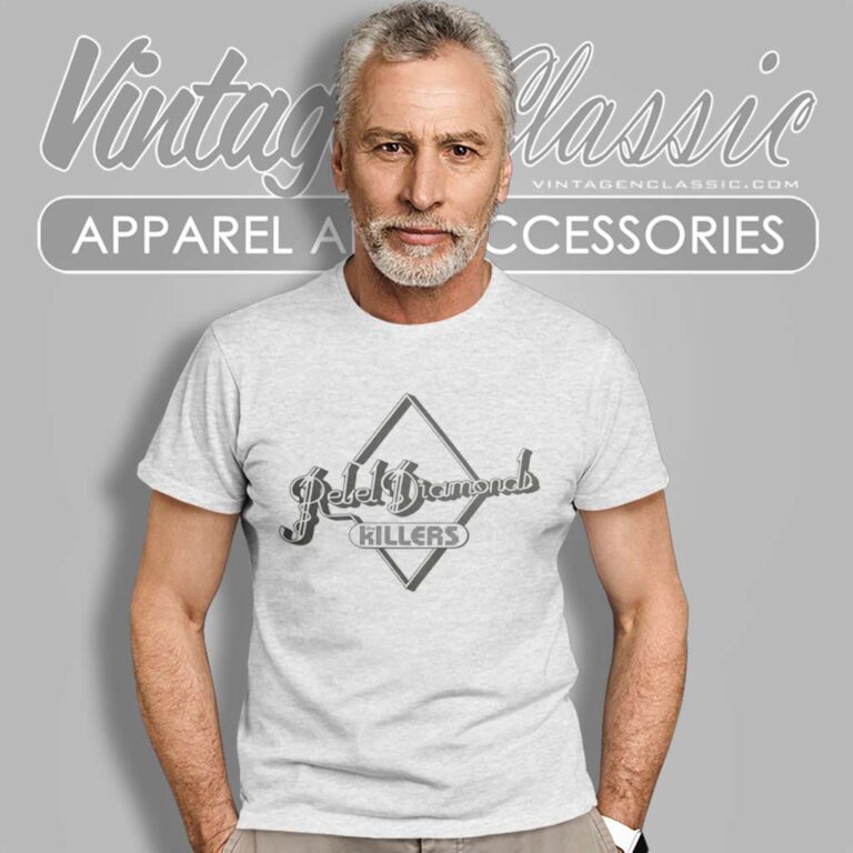 The Killers Rebel Diamonds Logo Tour T Shirt 1 The Killers Rebel Diamonds Logo Tour T Shirt 1