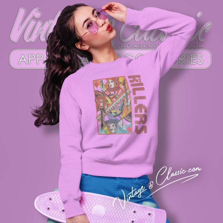 The Killers Rebel Diamonds Tour Sweatshirt 1 The Killers Rebel Diamonds Tour Sweatshirt 1