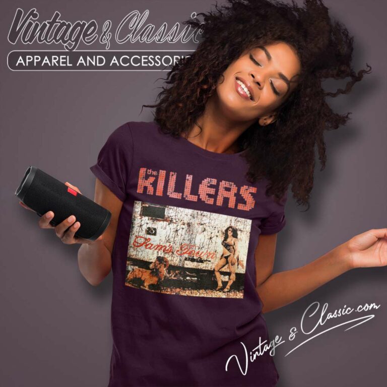 The Killers Sams Town Concert Women TShirt The Killers Sams Town Concert Women TShirt