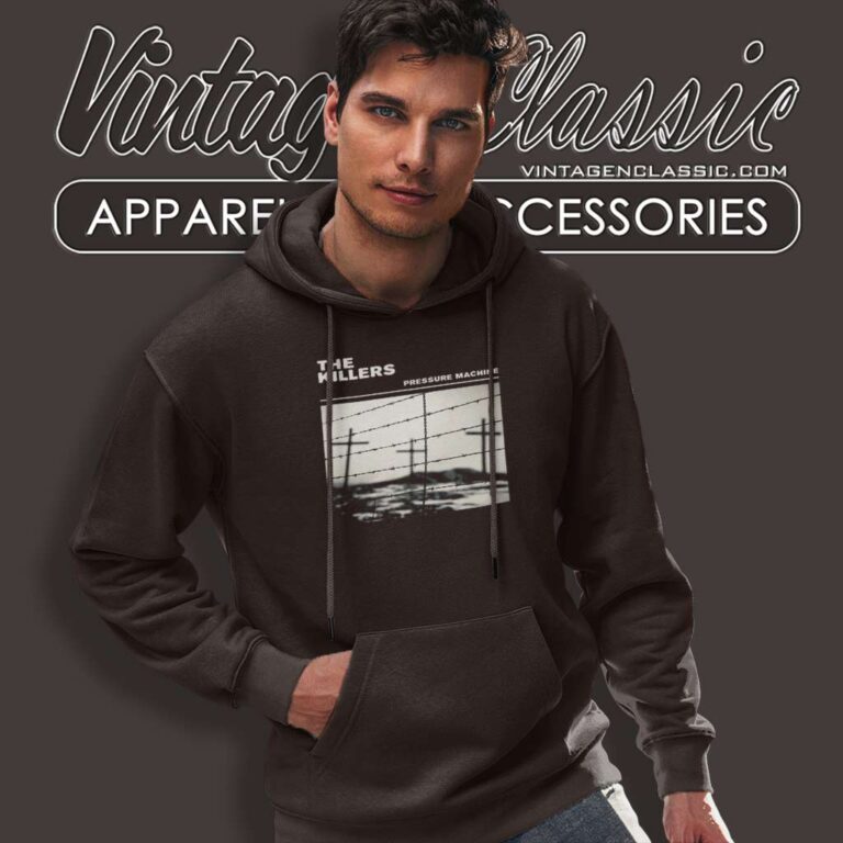 The Killers Shirt Pressure Machine Barbed Wire Hoodie The Killers Shirt Pressure Machine Barbed Wire Hoodie