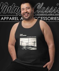 The Killers Shirt Pressure Machine Barbed Wire Tank Top Racerback