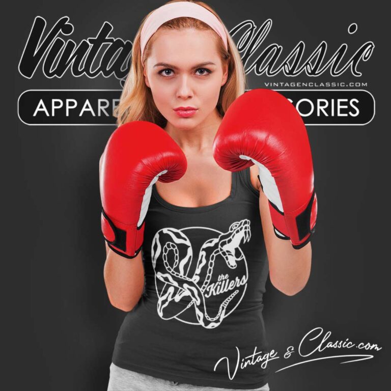 The Killers Snake Circle Tank Top Racerback The Killers Snake Circle Tank Top Racerback