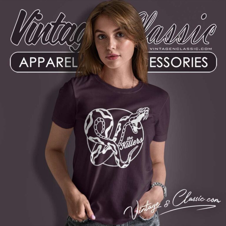 The Killers Snake Circle Women TShirt The Killers Snake Circle Women TShirt