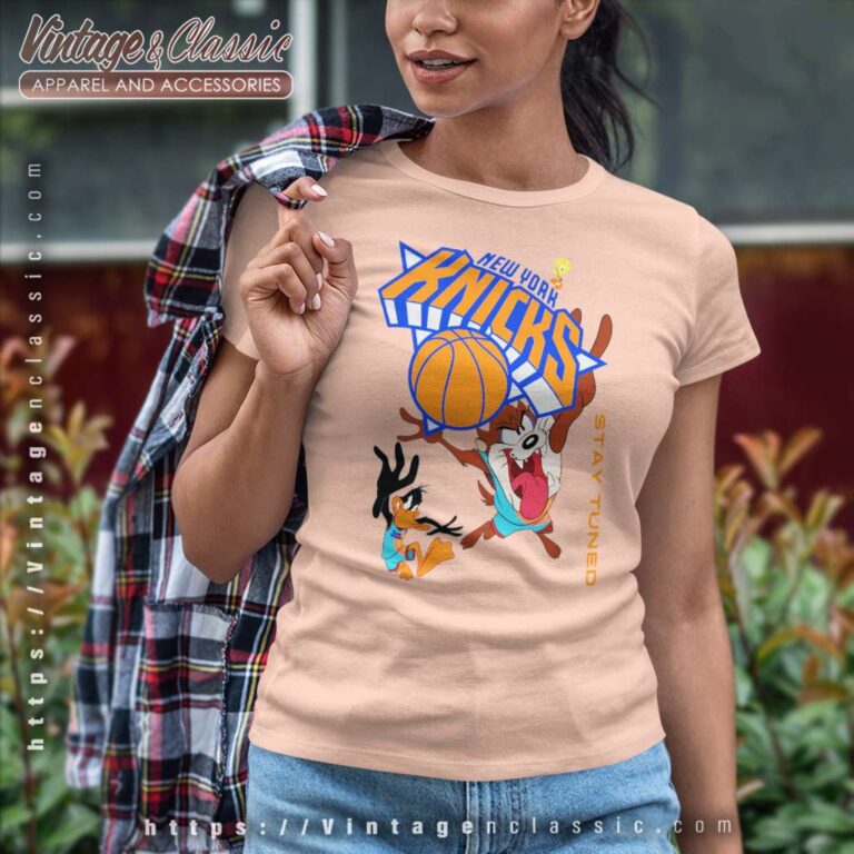 The Knicks X Space Jam Women TShirt The Knicks X Space Jam Women TShirt