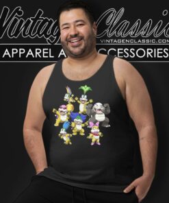 The Koopalings Mario Graphic Tank Top Racerback