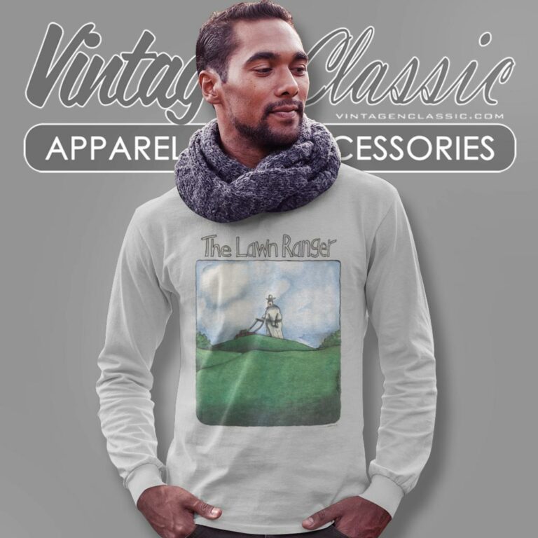 The Lawn Ranger Far Side Gary Larson Comic Long Sleeve Tee The Lawn Ranger Far Side Gary Larson Comic Long Sleeve Tee
