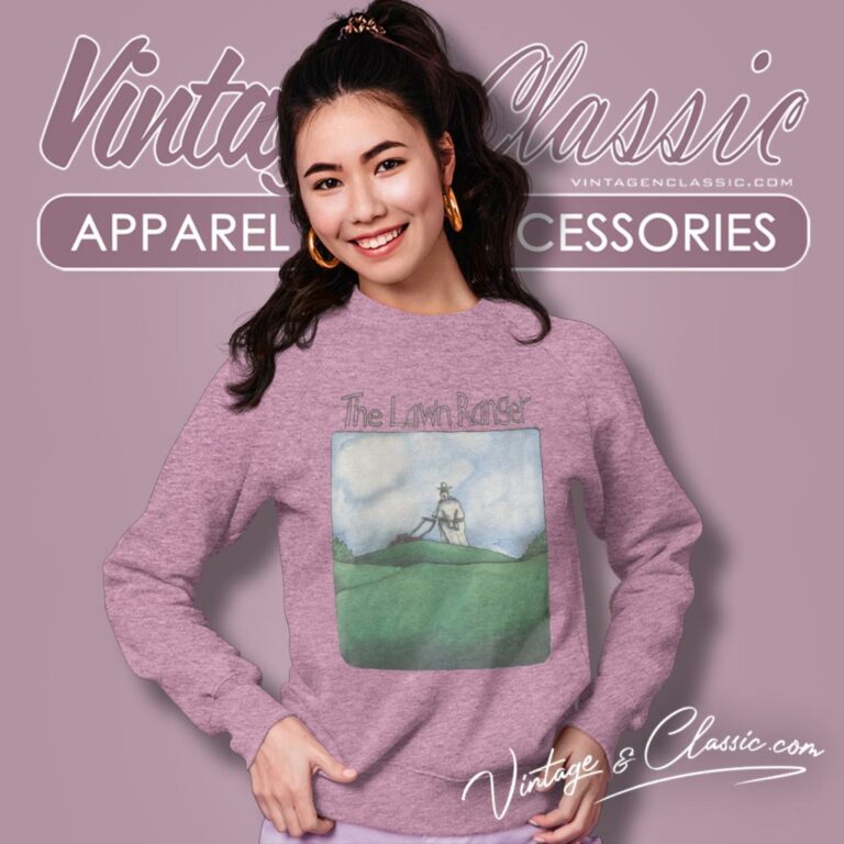 The Lawn Ranger Far Side Gary Larson Comic Sweatshirt The Lawn Ranger Far Side Gary Larson Comic Sweatshirt