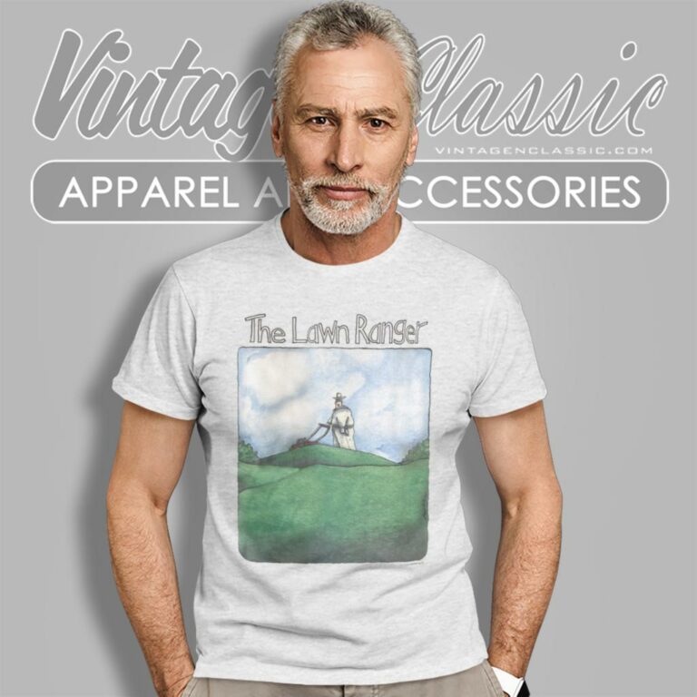 The Lawn Ranger Far Side Gary Larson Comic T Shirt The Lawn Ranger Far Side Gary Larson Comic T Shirt