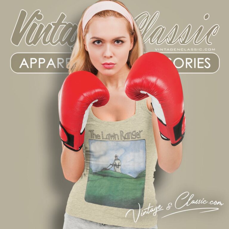 The Lawn Ranger Far Side Gary Larson Comic Tank Top Racerback The Lawn Ranger Far Side Gary Larson Comic Tank Top Racerback