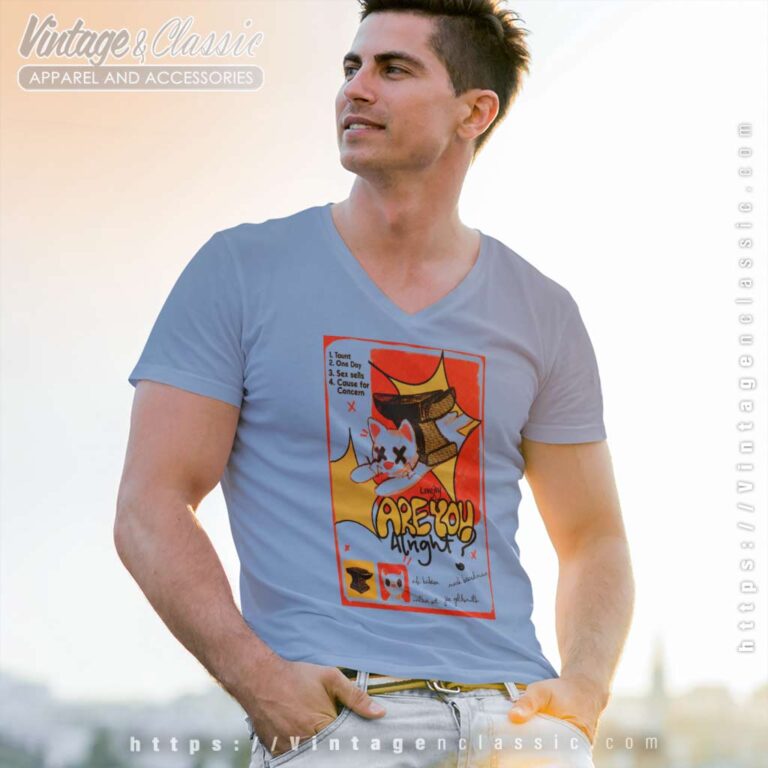 The Lazy Cat Shirt Lovejoy 2023 Tour Shirt For Fan V Neck TShirt The Lazy Cat Shirt Lovejoy 2023 Tour Shirt For Fan V Neck TShirt