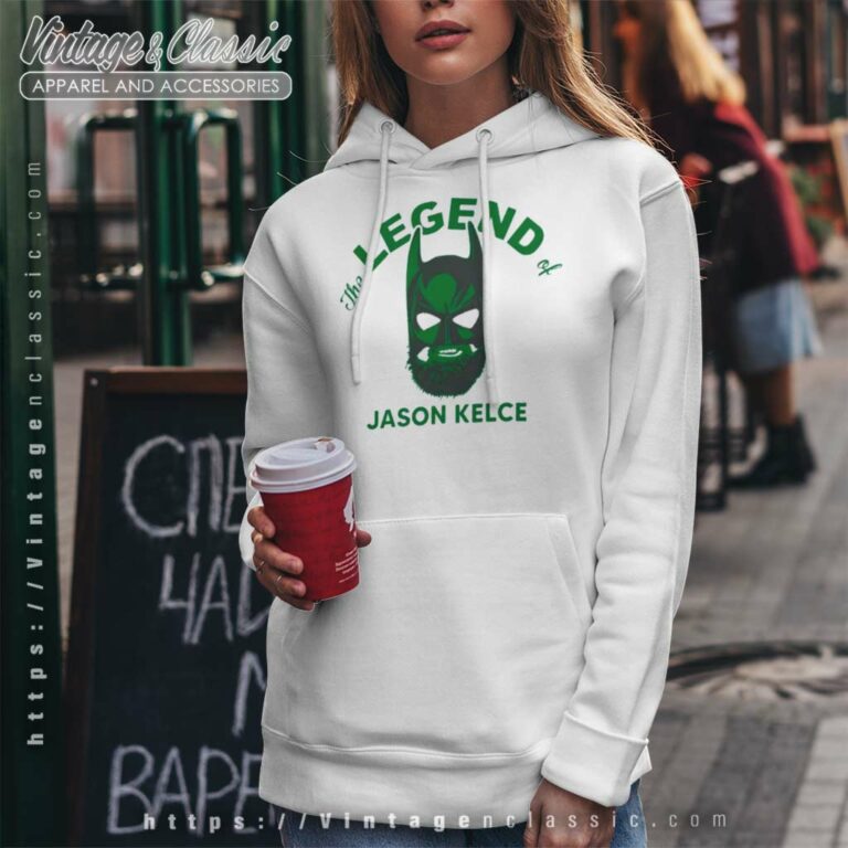 The Legend Jason Kelce Philadelphia Eagles Hoodie The Legend Jason Kelce Philadelphia Eagles Hoodie