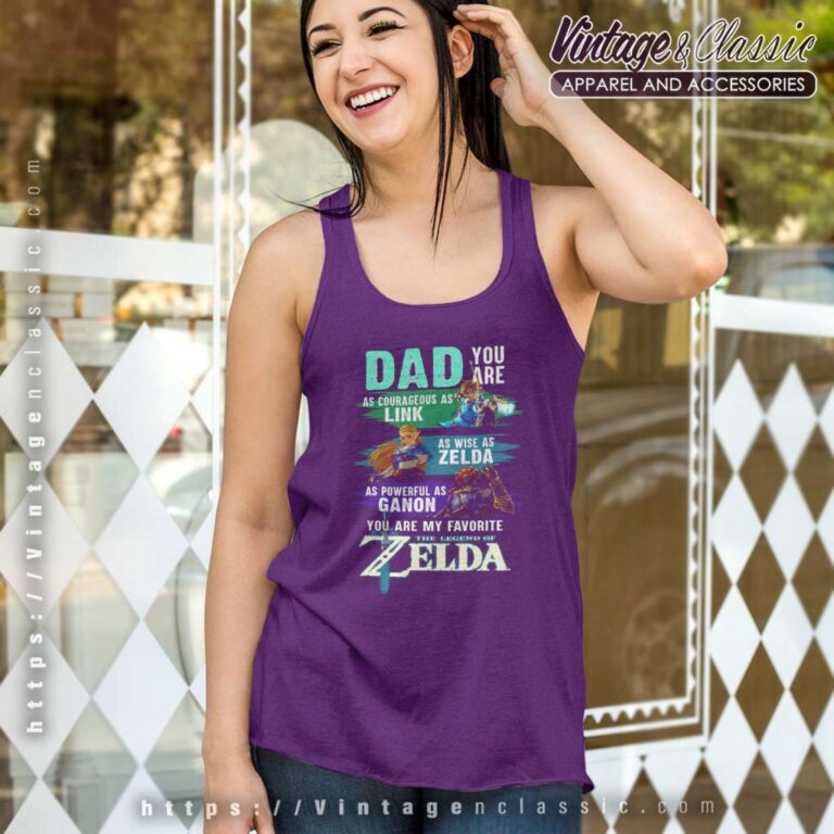 The Legend Of Zelda Father Day Gift Tank Top Racerback The Legend Of Zelda Father Day Gift Tank Top Racerback