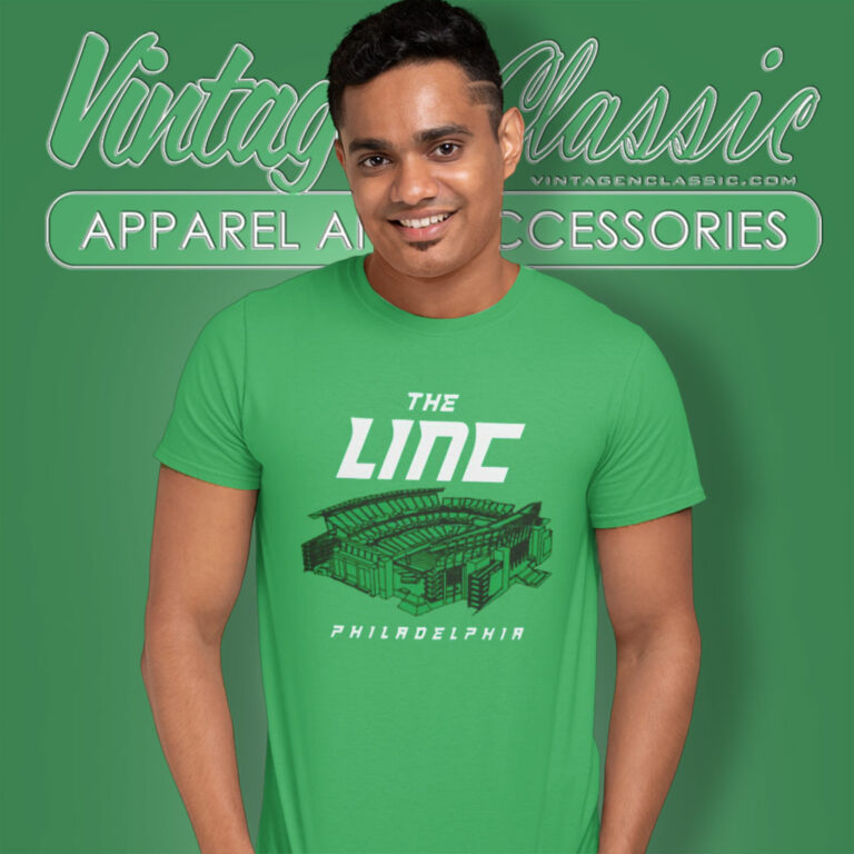 The Linc Philadelphia Eagles Super Bowl Lviii T Shirt The Linc Philadelphia Eagles Super Bowl Lviii T Shirt