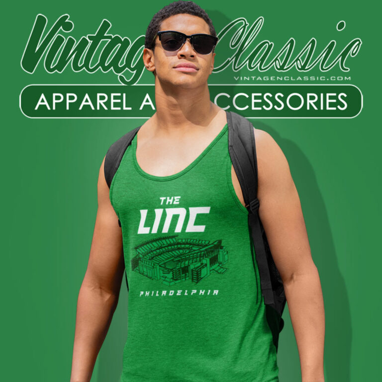 The Linc Philadelphia Eagles Super Bowl Lviii Tank Top Racerback The Linc Philadelphia Eagles Super Bowl Lviii Tank Top Racerback