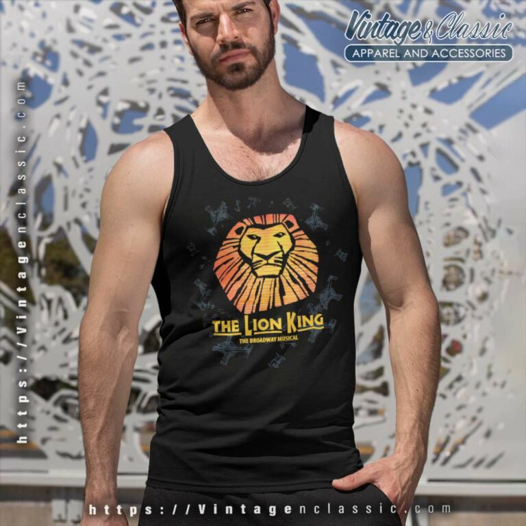 The Lion King Broadway Musical Tank Top Racerback The Lion King Broadway Musical Tank Top Racerback