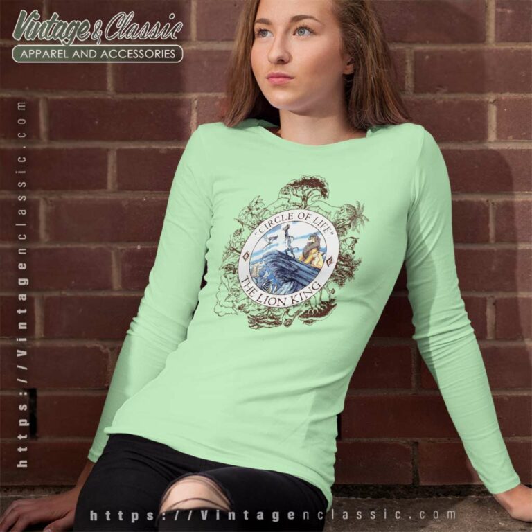 The Lion King Cicrle Of Life Long Sleeve Tee The Lion King Cicrle Of Life Long Sleeve Tee