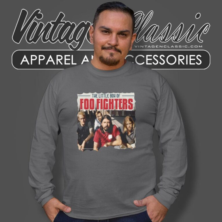 The Little Box Of Foo Fighters Long Sleeve Tee 1 The Little Box Of Foo Fighters Long Sleeve Tee 1