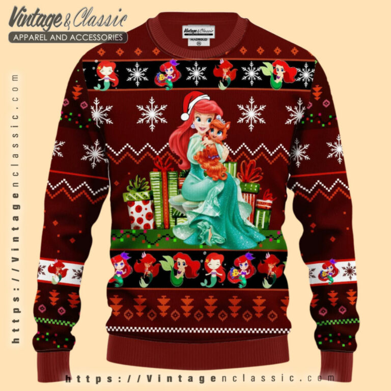 The Little Mermaid Ugly Christmas Sweater Ugly Christmas Sweater The Little Mermaid Ugly Christmas Sweater Ugly Christmas Sweater