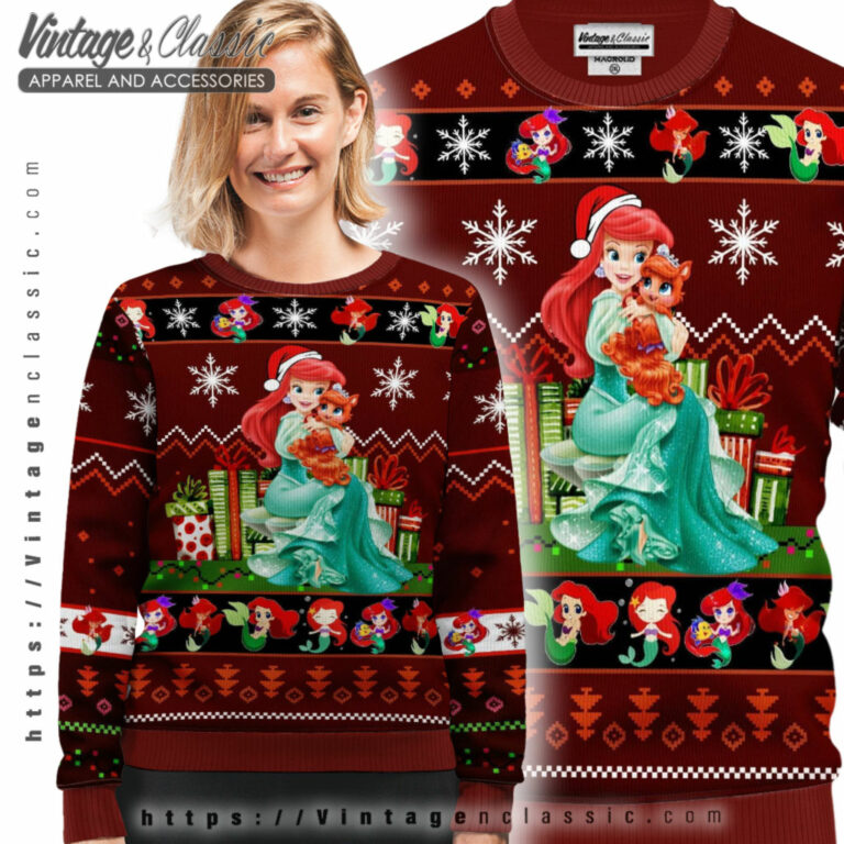 The Little Mermaid Ugly Christmas Sweater Ugly Sweater shirt The Little Mermaid Ugly Christmas Sweater Ugly Sweater shirt