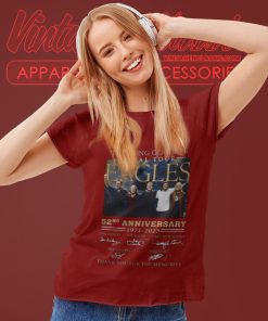 The Long Goodbye Final Tour Eagles 52nd Anniversary Women T Shirt
