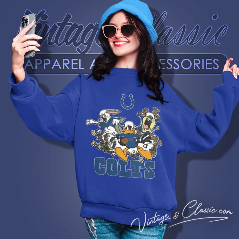 The Looney Tunes Indianapolis Colts Sweatshirt The Looney Tunes Indianapolis Colts Sweatshirt