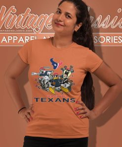 The Looney Tunes Team Houston Texans Women T Shirt