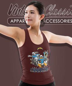 The Looney Tunes Team Los Angeles Chargers Tank Top Racerback