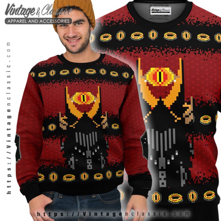 The Lord Of The Rings Ugly Christmas Sweater Ugly Sweater The Lord Of The Rings Ugly Christmas Sweater Ugly Sweater