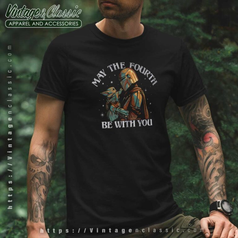 The Mandalorian Grogu May The Fourth Be With You T Shirt The Mandalorian Grogu May The Fourth Be With You T Shirt