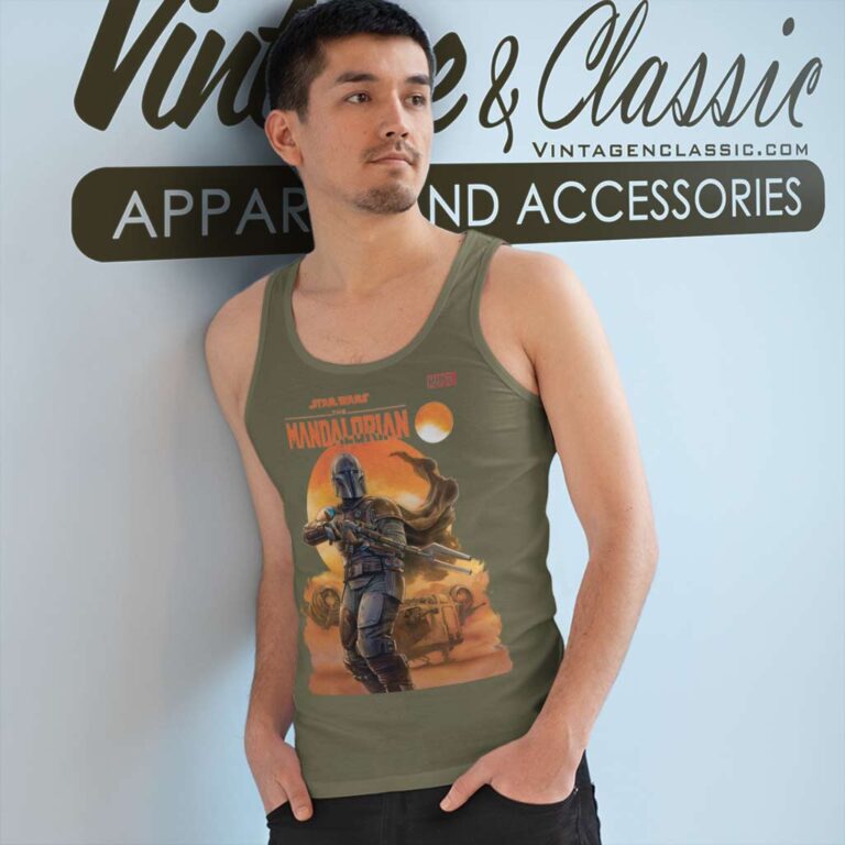 The Mandalorian Season 3 Movie Star Wars Tank Top Racerback The Mandalorian Season 3 Movie Star Wars Tank Top Racerback