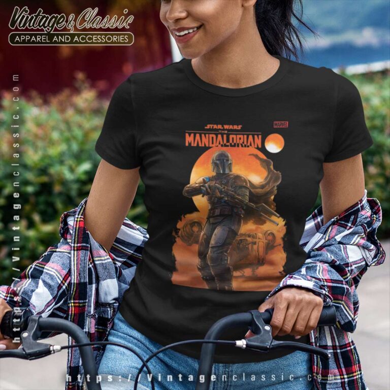 The Mandalorian Season 3 Movie Star Wars Women TShirt The Mandalorian Season 3 Movie Star Wars Women TShirt