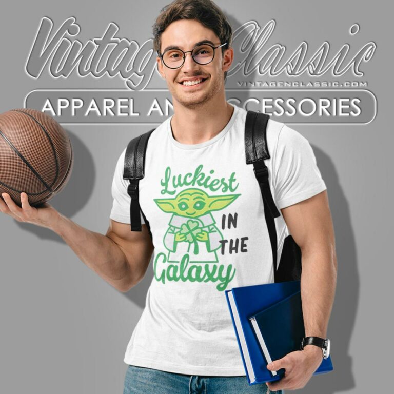 The Mandalorian St Patricks Day Grogu Luckiest In The Galaxy T Shirt The Mandalorian St Patricks Day Grogu Luckiest In The Galaxy T Shirt