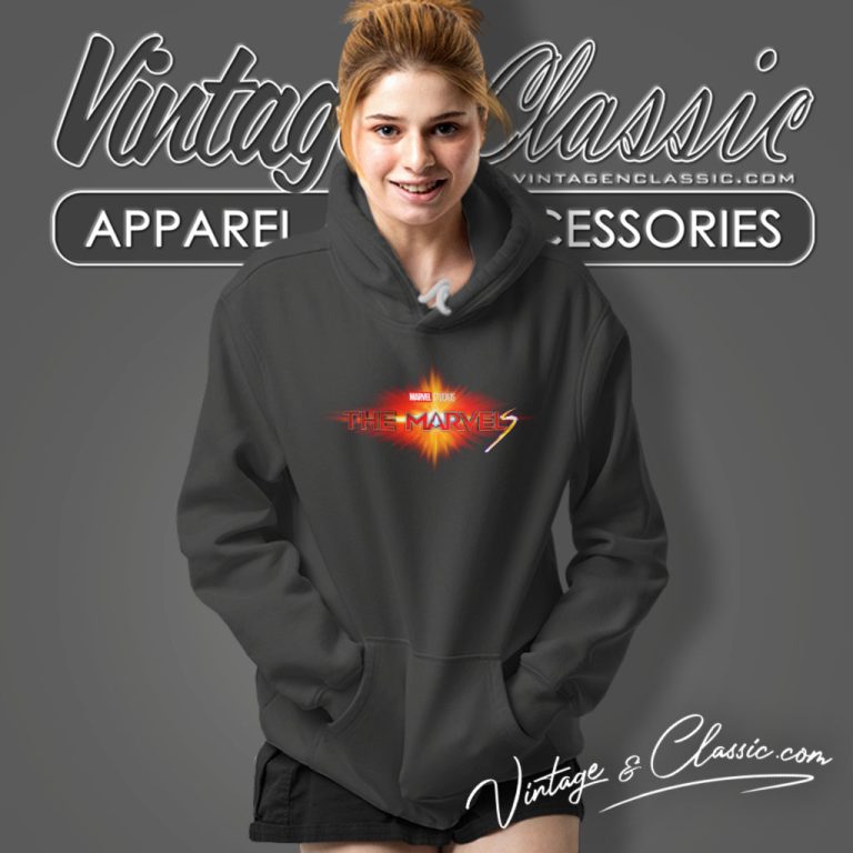 The Marvels Logo Shirt Captain Marvel 2 Hoodie The Marvels Logo Shirt Captain Marvel 2 Hoodie