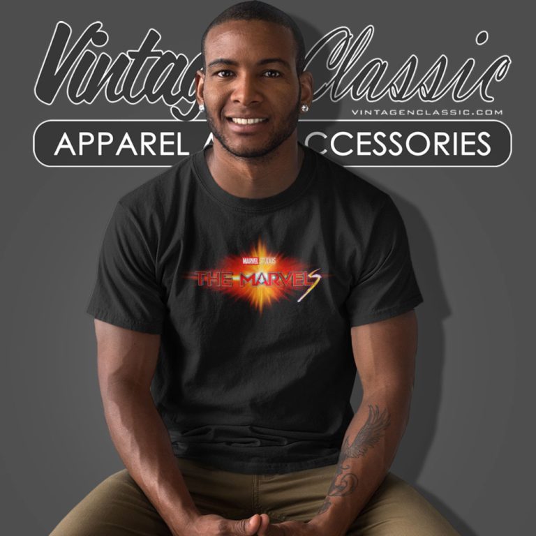 The Marvels Logo Shirt Captain Marvel 2 T Shirt The Marvels Logo Shirt Captain Marvel 2 T Shirt