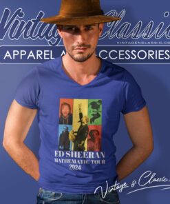 The Mathematics Tour Shirt Ed Sheeran Concert 2023 V Neck TShirt 1