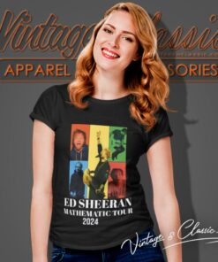 The Mathematics Tour Shirt Ed Sheeran Concert 2023 Women T Shirt 1