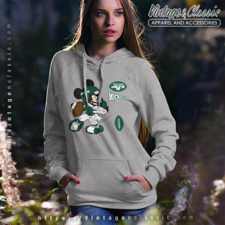The Mickey Mouse New York Jets Hoodie The Mickey Mouse New York Jets Hoodie