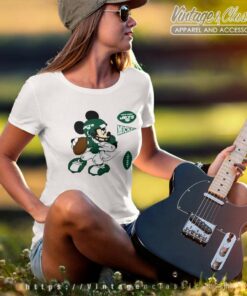 The Mickey Mouse New York Jets Women TShirt