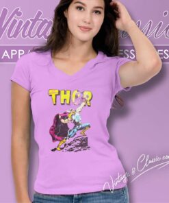 The Mighty Thor Marvel V Neck TShirt
