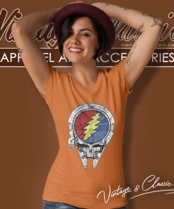 The Millennium Falcon Grateful Dead Star Wars V Neck TShirt